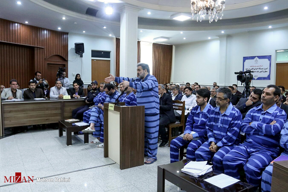 هشتمین جلسه رسیدگی به اتهامات متهمان پرونده شرکت پدیده