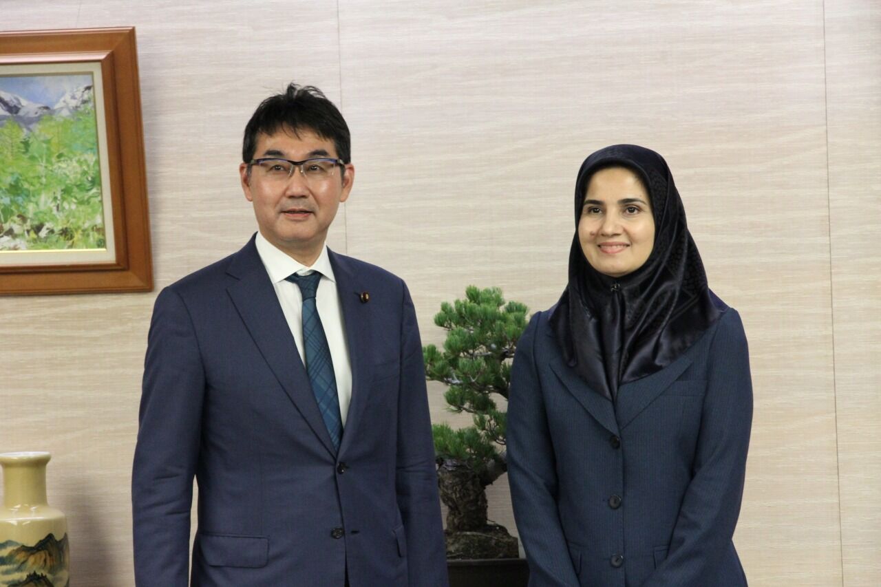 جنیدی در دیدار با وزیر دادگستری ژاپن؛ ایران از «دیپلماسی امور قضایی» حمایت می‌کند
