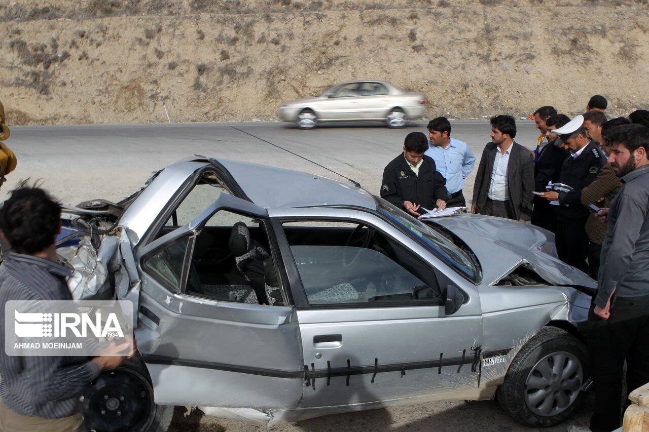 کاهش ۱۷ درصدی تلفات تصادفات در چهار ماه نخست سال جاری