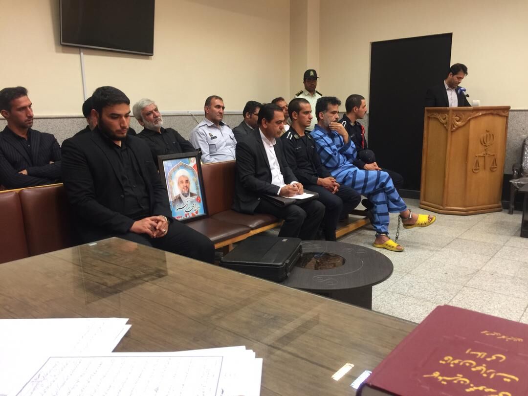 قاتل امام جمعه کازرون پای میز محاکمه نشست